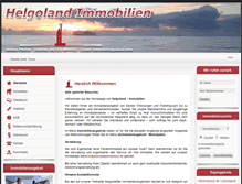 Tablet Screenshot of helgoland-immobilien.de